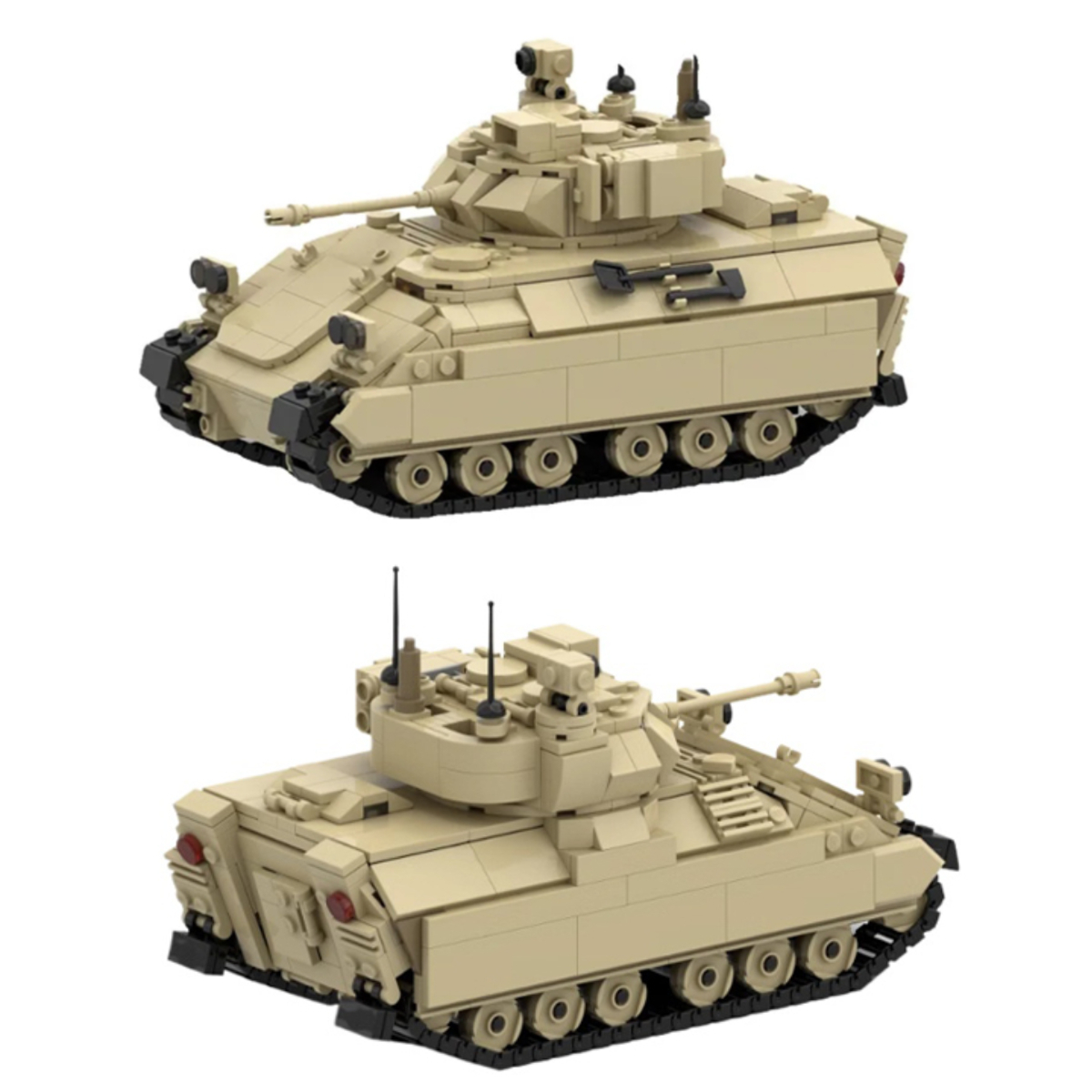MOC – ensemble de blocs de con - Lego Compatible Military Tank avis et prix