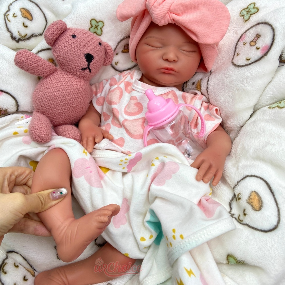 Poupée reborn silicone lavable - Reborn Baby Doll Silicone Realistic avis et prix